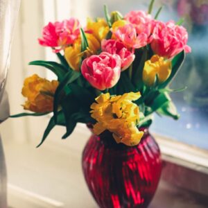 Majestic Coral Rose Arrangement - Small
